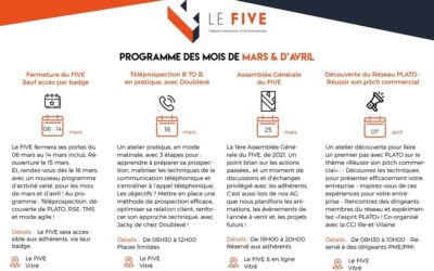 [Mars & Avril] Le programme est en ligne !