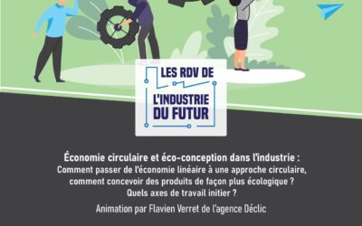 [📢 Évènement] Industrie 4.0 – Économie circulaire & éco-conception dans l’industrie]