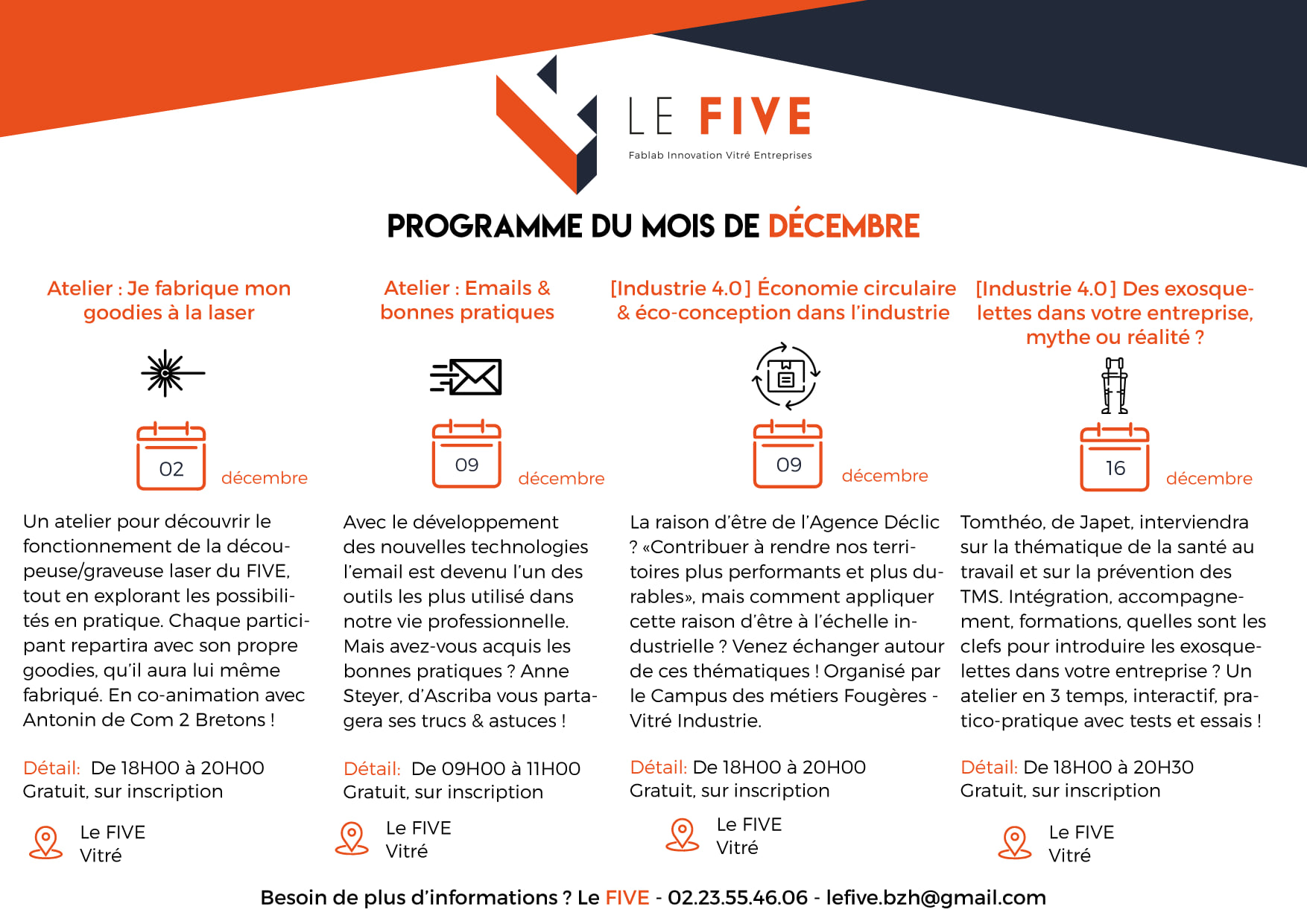 Programme décembre 2021