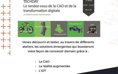 [TechDay] Le rendez-vous de la CAO et de la transformation digitale !