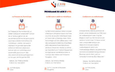 [Avril] Le programme est en ligne !