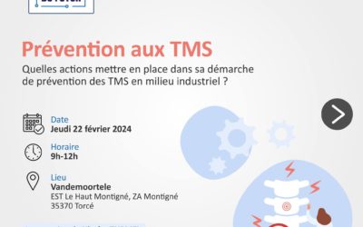 [Atelier] RDV Industrie du futur : Prévention des TMS