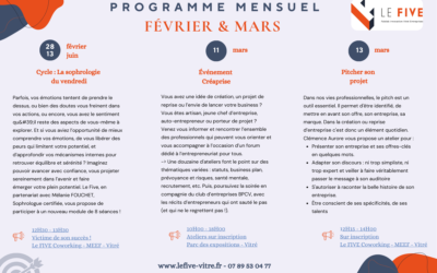 [Février – Mars] Le programme est en ligne !