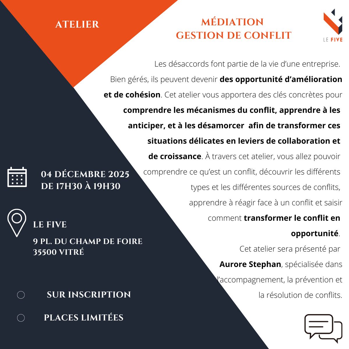 Post RS médiation gestion de conflit