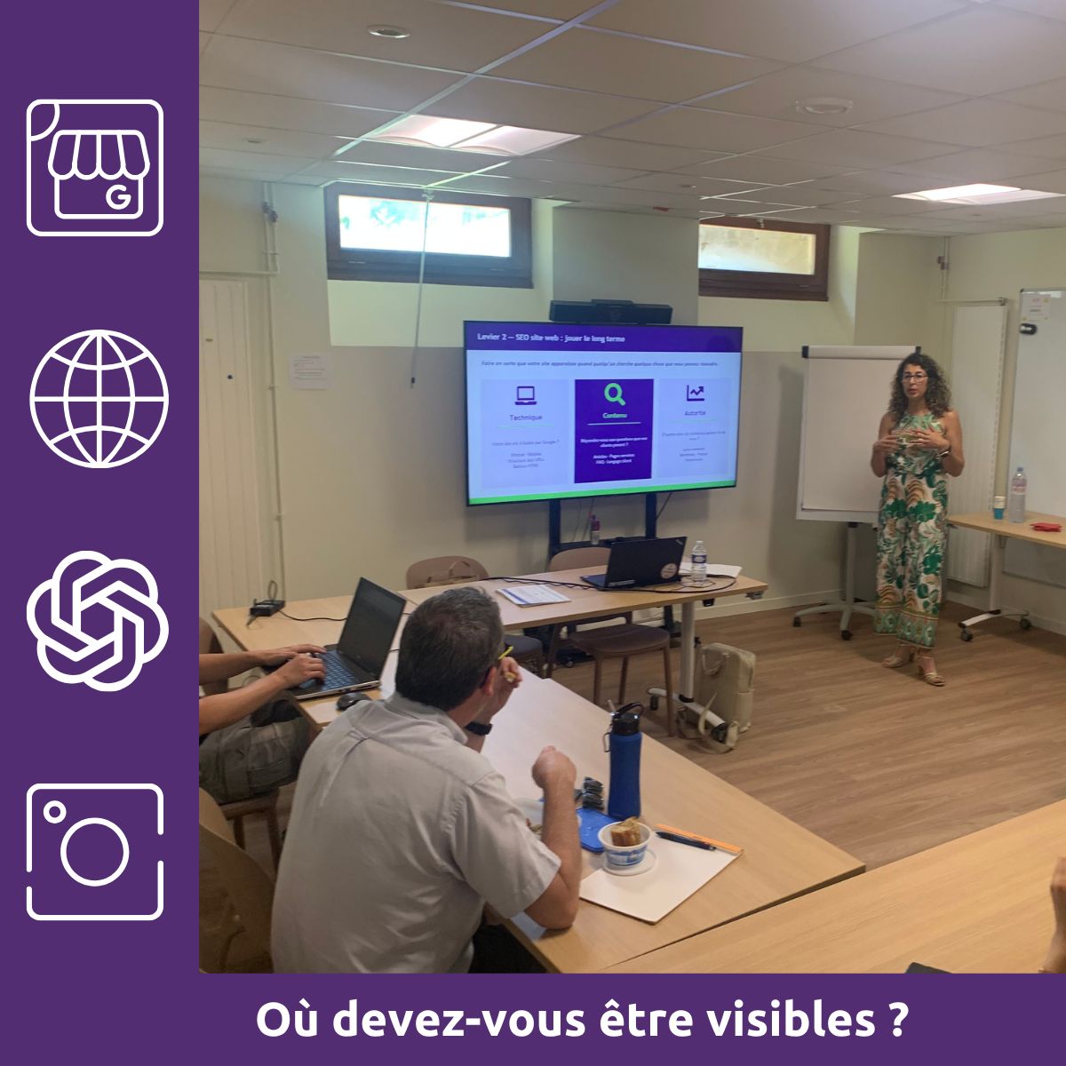 Photo des participants lors de l'atelier